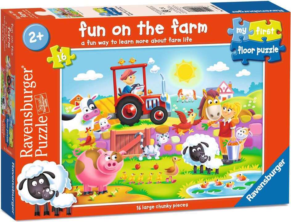 MFP Fun on the Farm 16pc Floor Puzzle